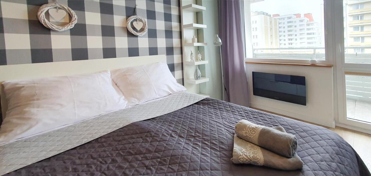 מידזיזדרויה Holiday Home Slavia New 408 Z Sypialnia I Balkonem Przy Plazy מראה חיצוני תמונה